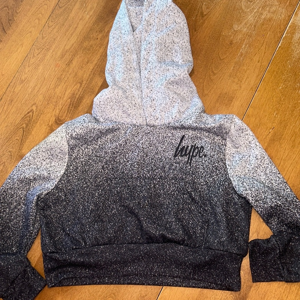 Girls hoodie hype size 9-10 like new